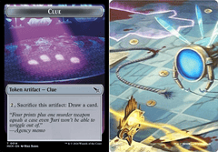 Clue Token (014) // Art Card (041) - Foil